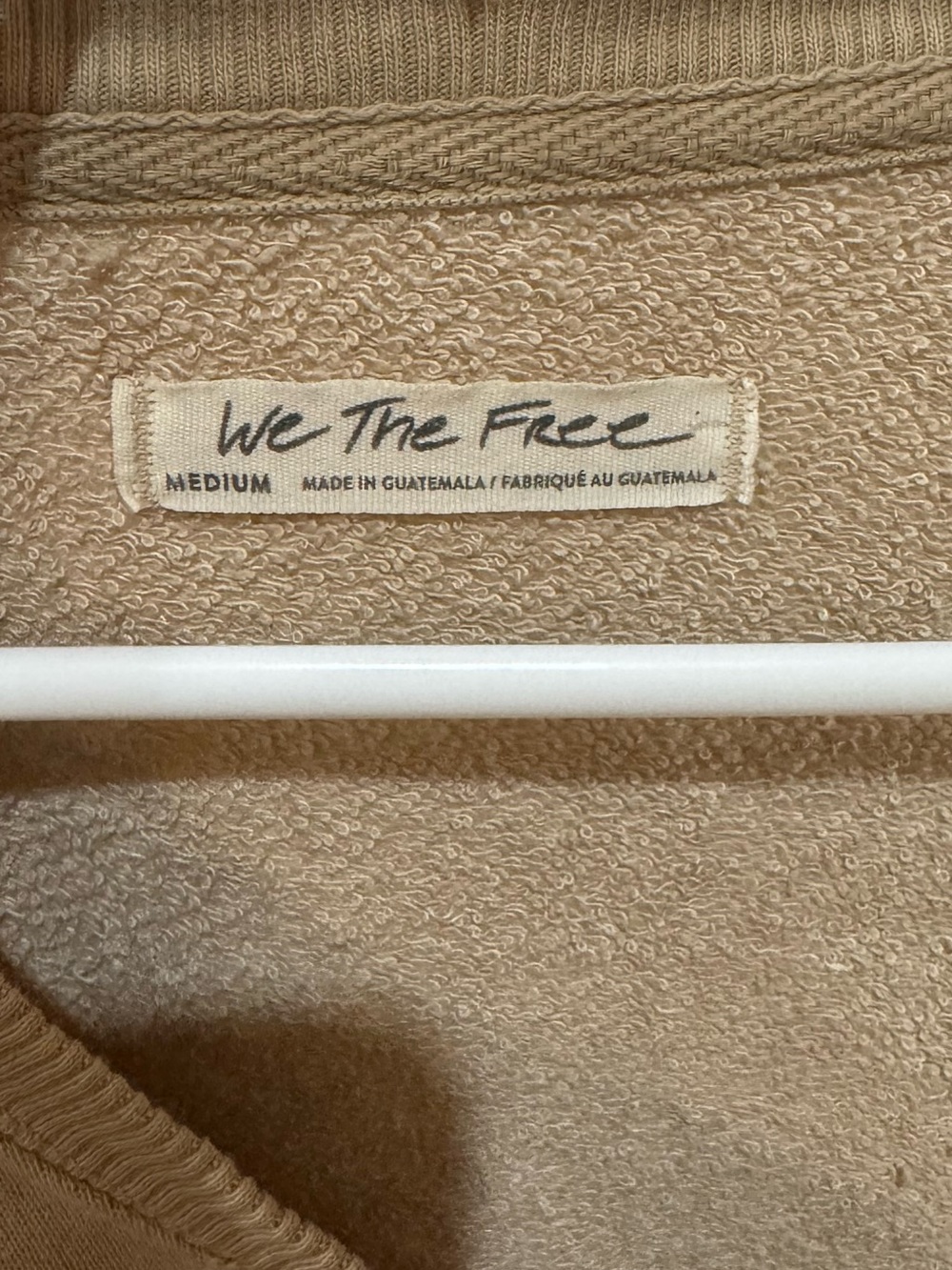 We The Free Oversized Sweatshirt in Khaki - Picture 3 of 3